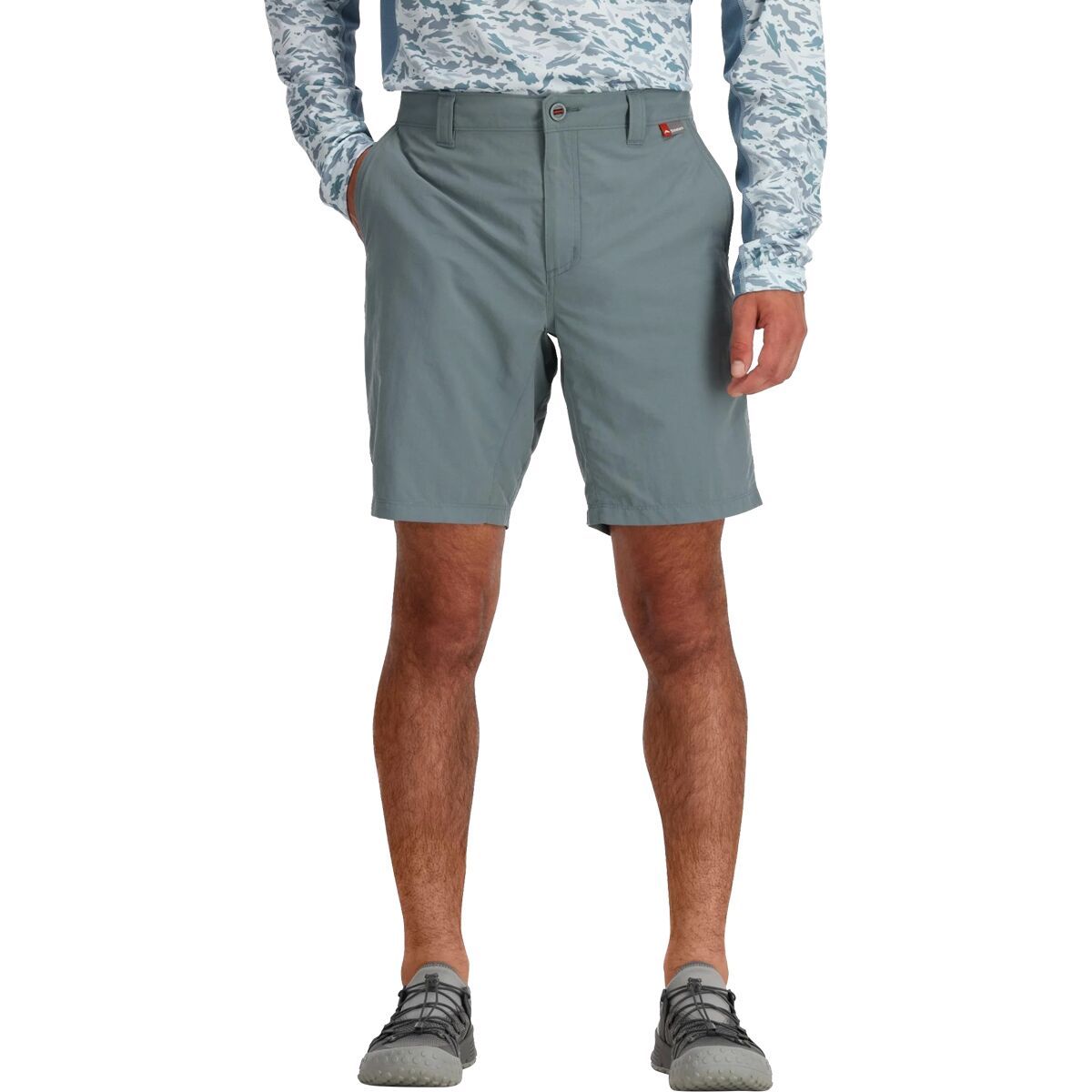 Image of Simms Superlight Short - Men's Storm, 34