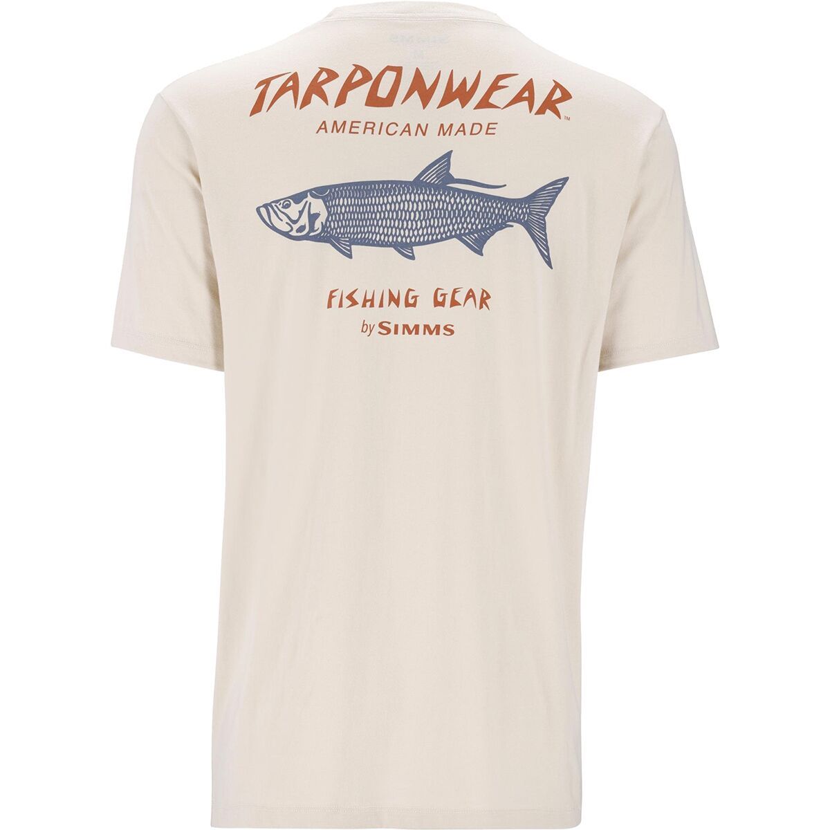 Simms Tarponwear T-Shirt - Men's Natural, XXL
