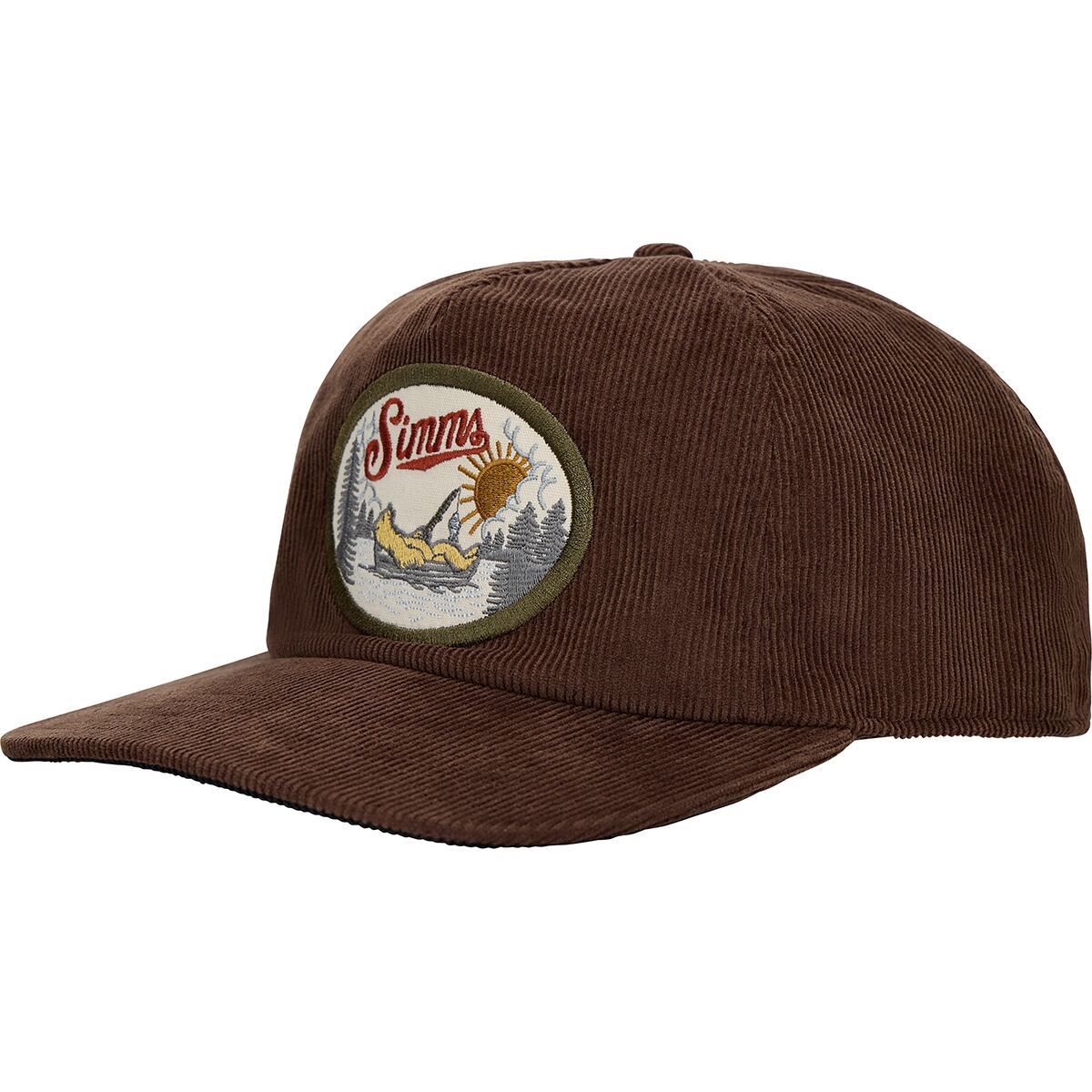 Image of Simms Double Haul Corduroy Rope Cap Jasper, One Size