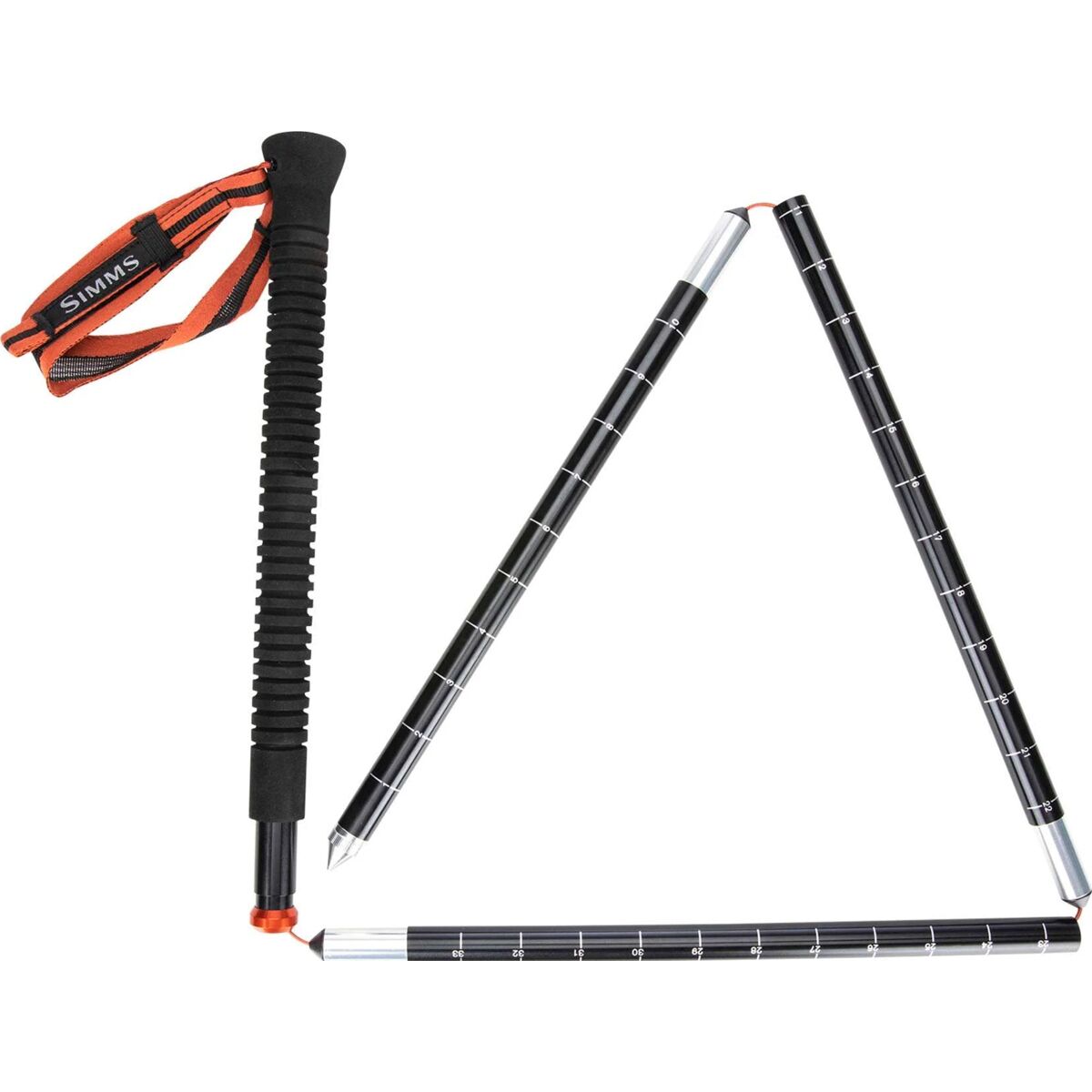 Simms Simms Wading Staff Black, One Size