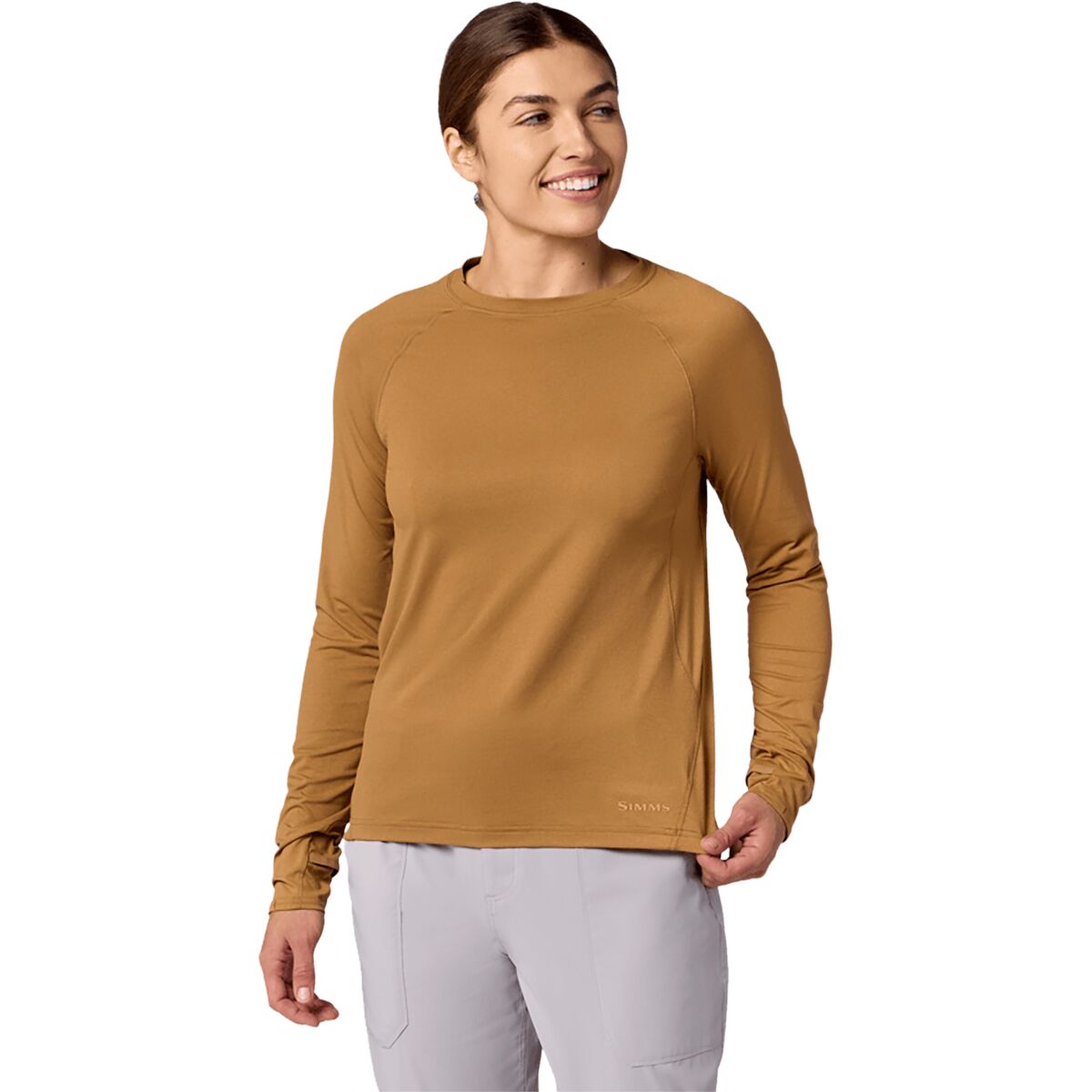 Image of Simms SolarFlex Crew - Women's Earthenware, M