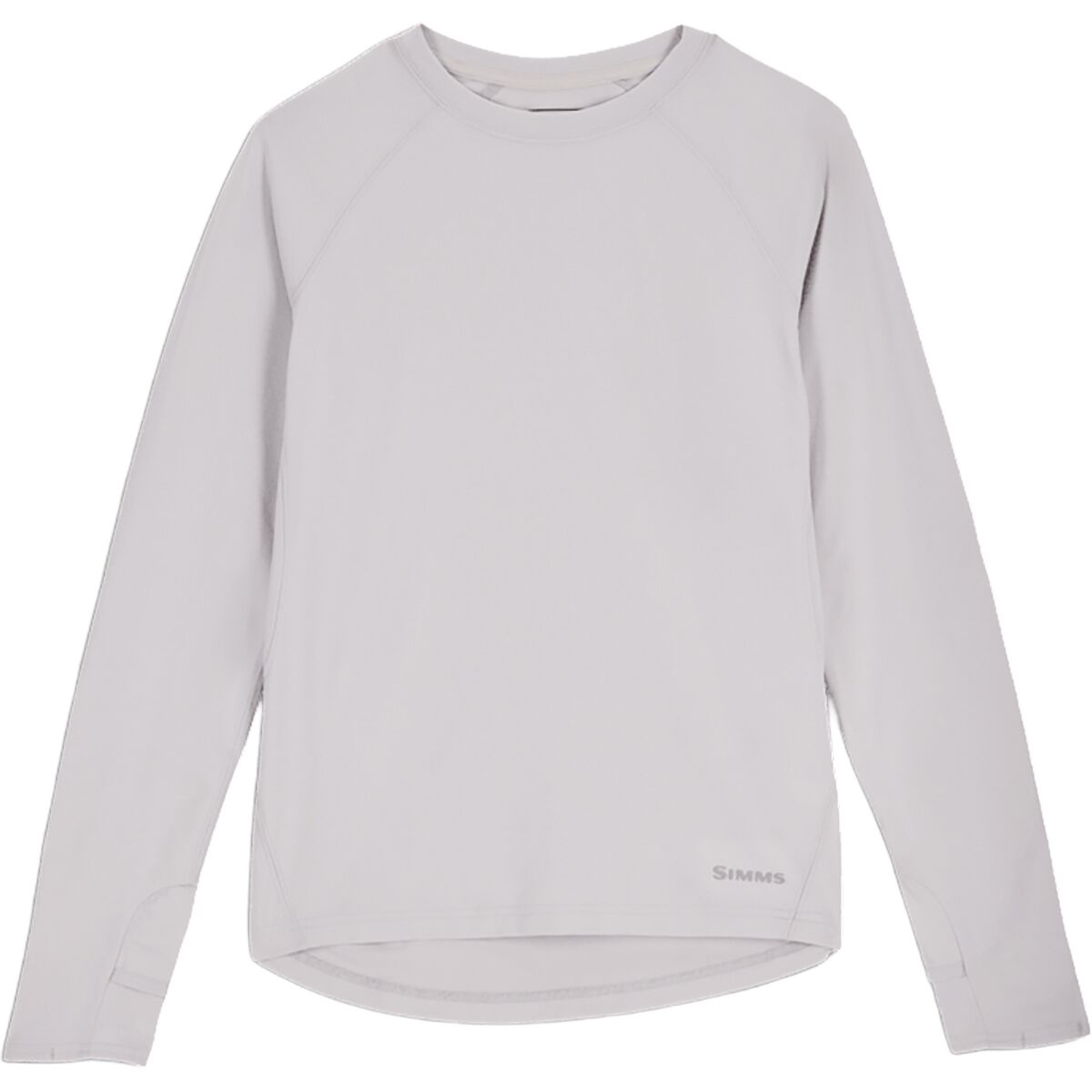 Image of Simms SolarFlex Crew - Women's Overcast, S