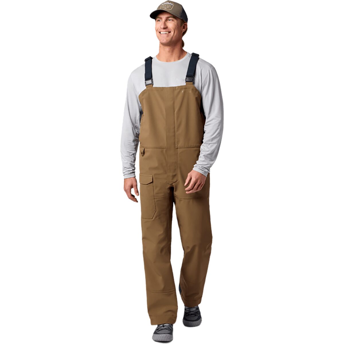 Image of Simms Challenger Bib Pant - Men's Jasper, XL