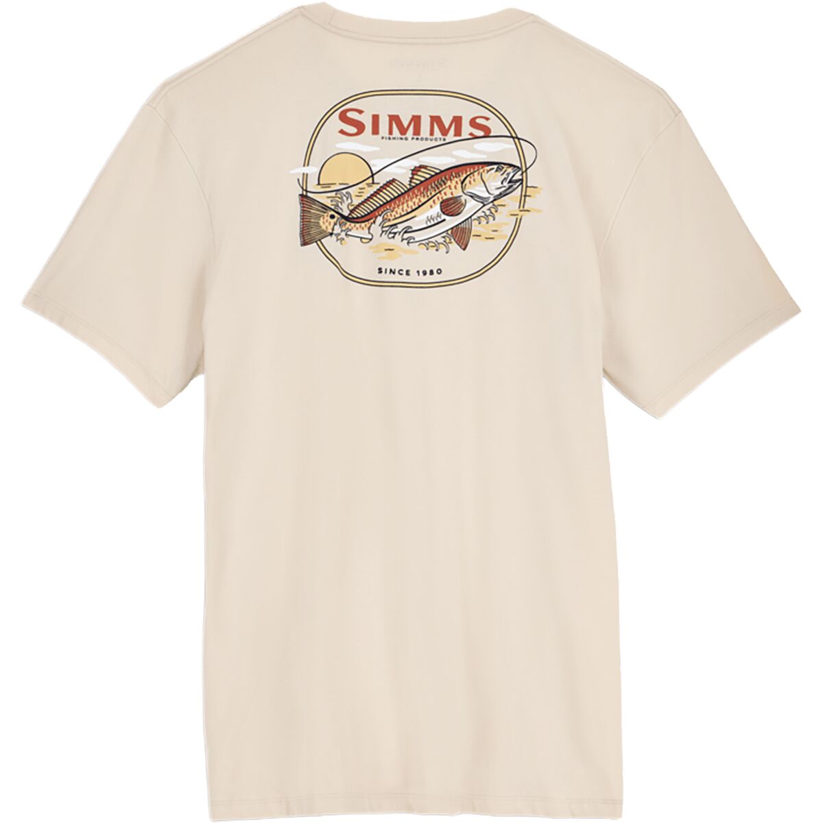 Image of Simms Redfish T-Shirt - Men's Natural, XXL