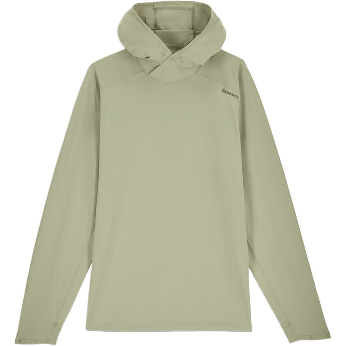 Image of Simms SolarFlex Hoodie - Men's Pale Pine, XL