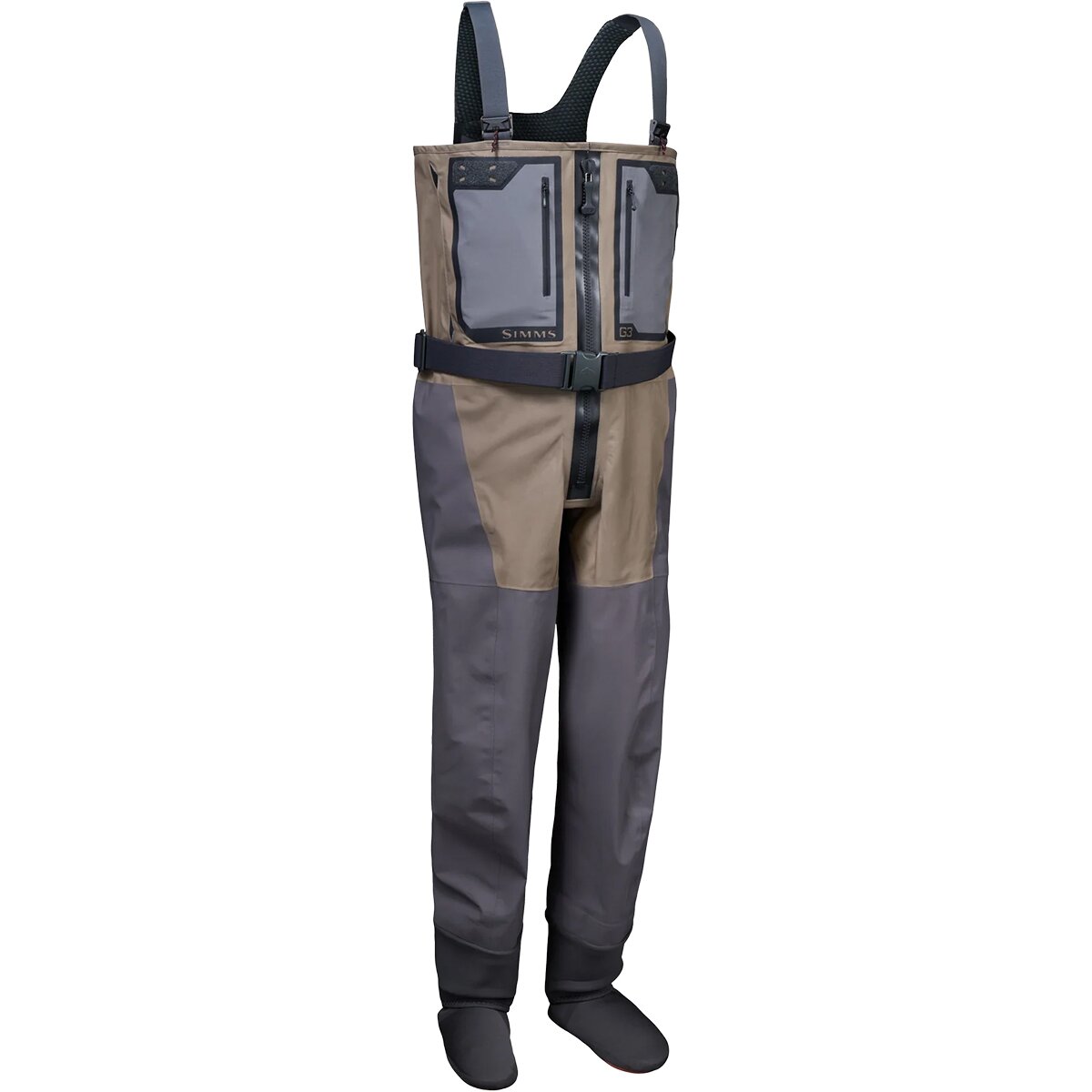 Simms Simms G3Z Pro Stockingfoot Wader - Men's Dark Elkhorn, M/Long - $900.00 at Backcountry.com