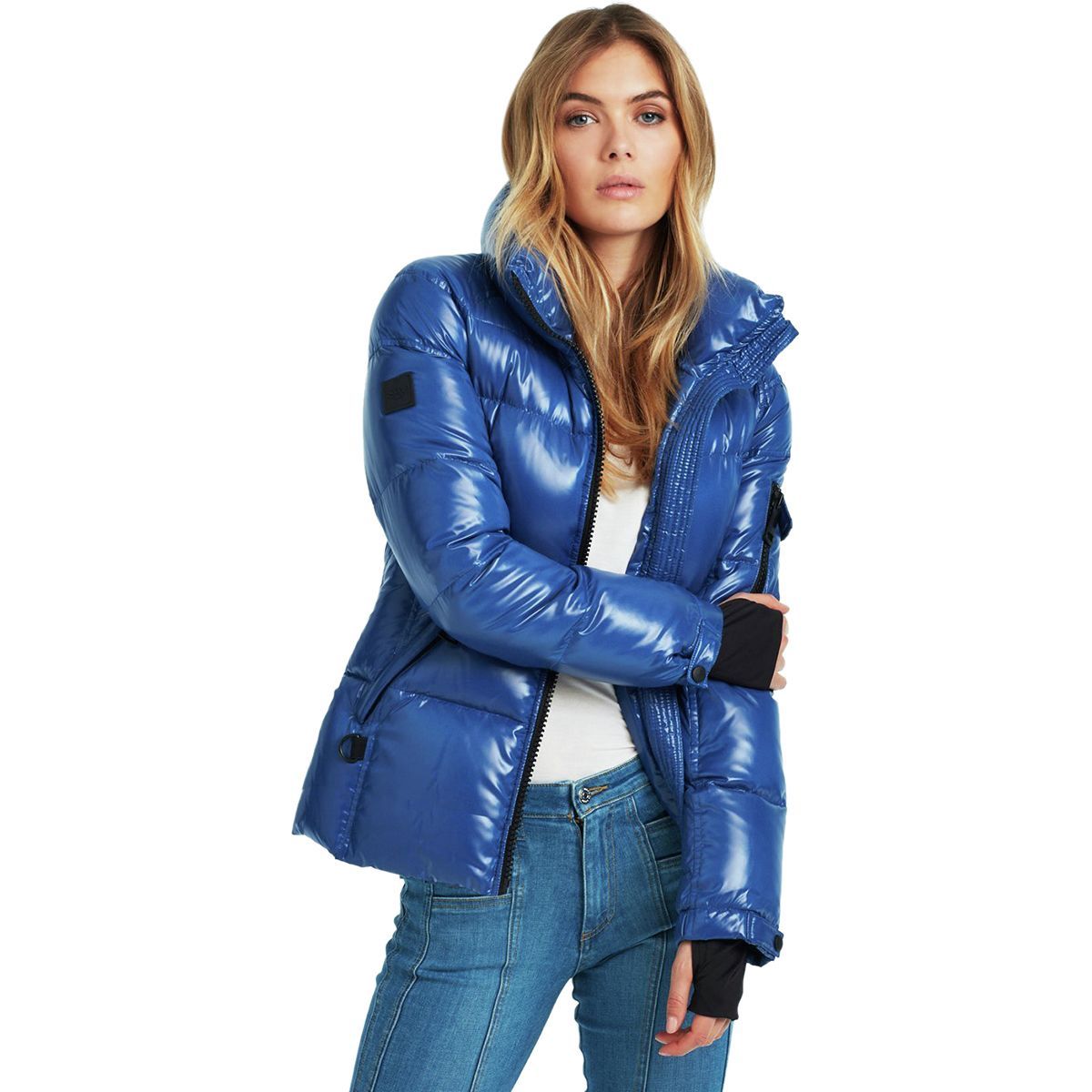 sam jetset short down jacket