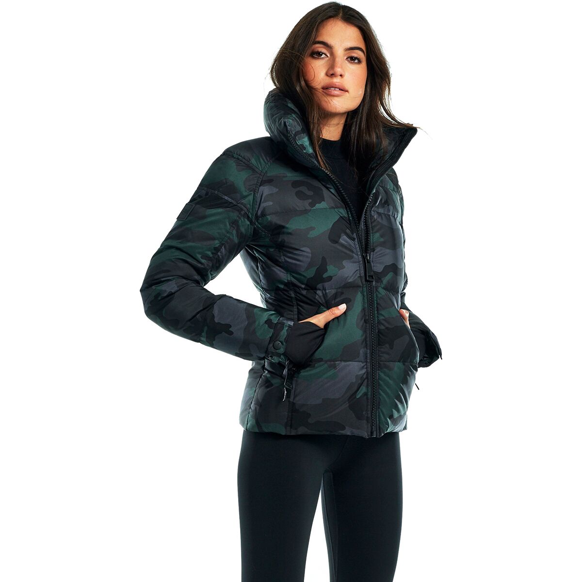 SAM Camo Freestyle Down Jacket Women s Clothing