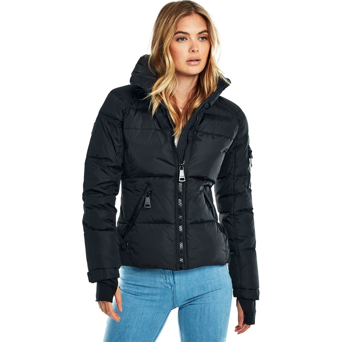Image of SAM Freestyle Down Jacket - Women's Matte Black, S