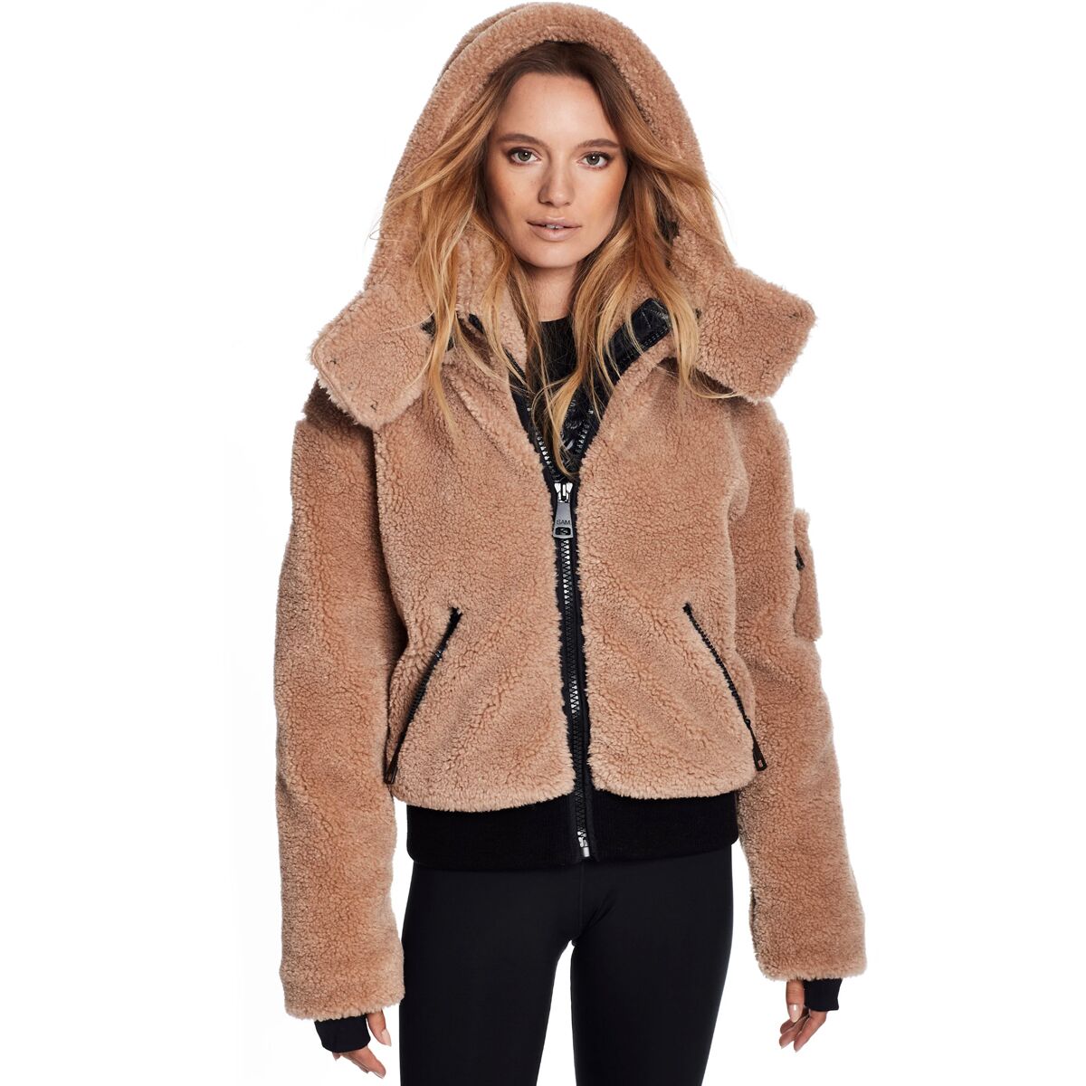 ◆SAM(サム) SHERPA NALA コージージャケット SAM. Nala Hooded Sherpa Jacket | Saks Fifth Avenue