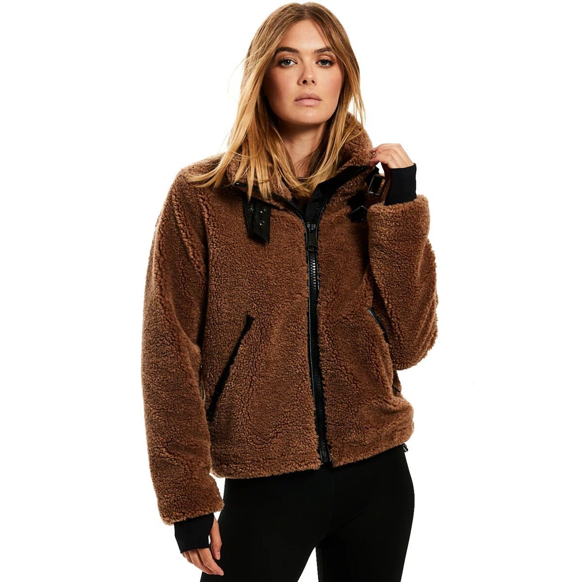 Image of SAM Sherpa Denver Fleece - Women's Cappuccino, L