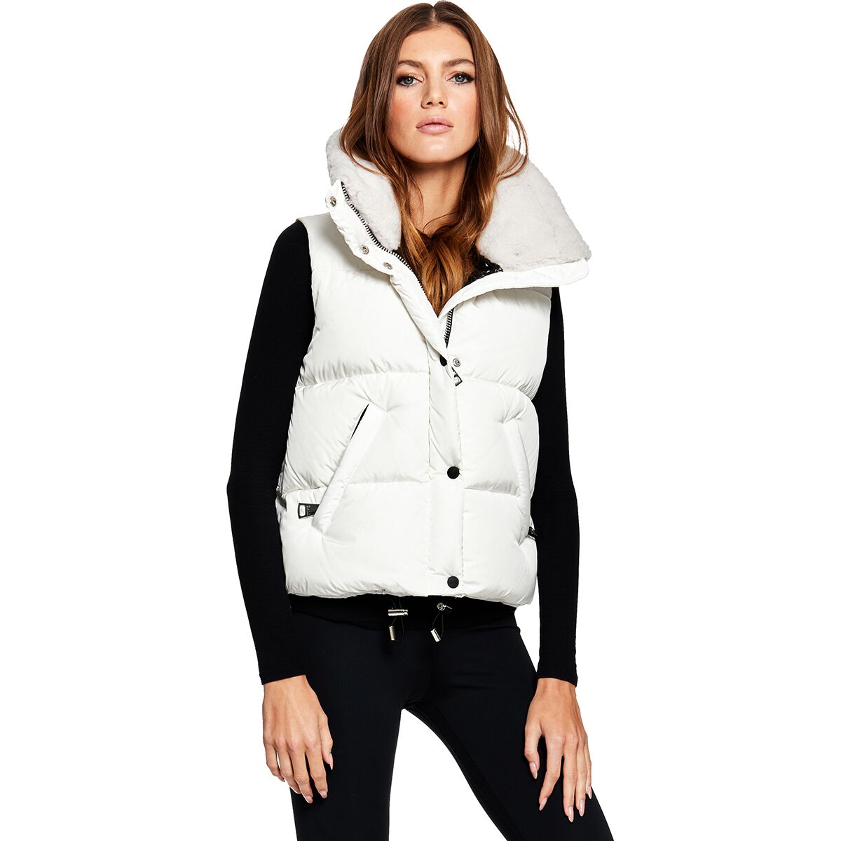 SAM SAM Misha Vest - Women's Matte White, M