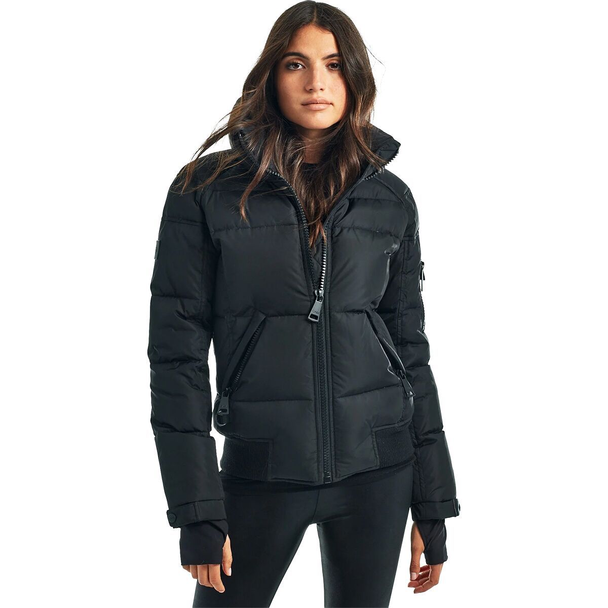 Image of SAM Freestyle Bomber Jacket - Women's Matte Black, XL