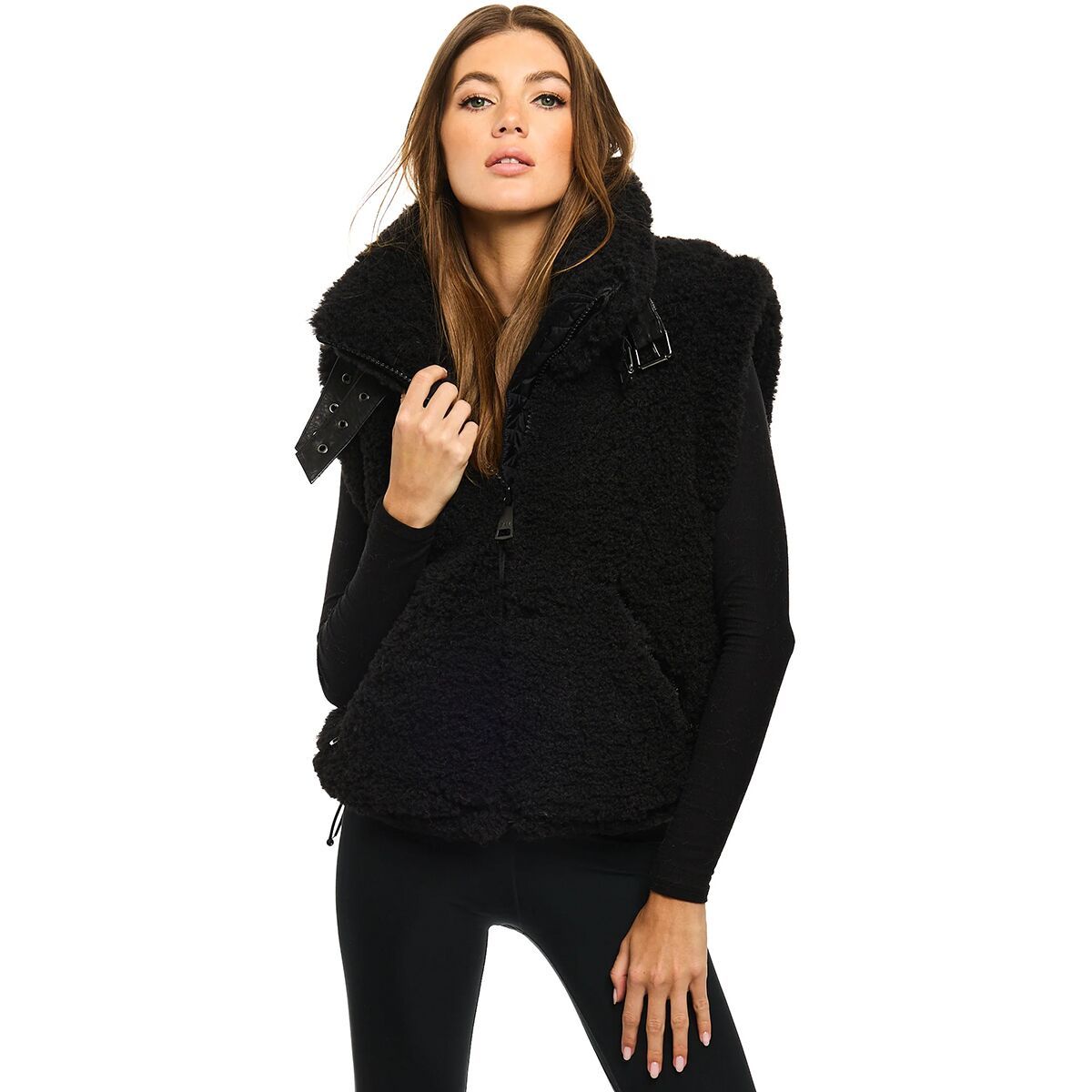 Image of SAM Sherpa Vest - Women's Black, M