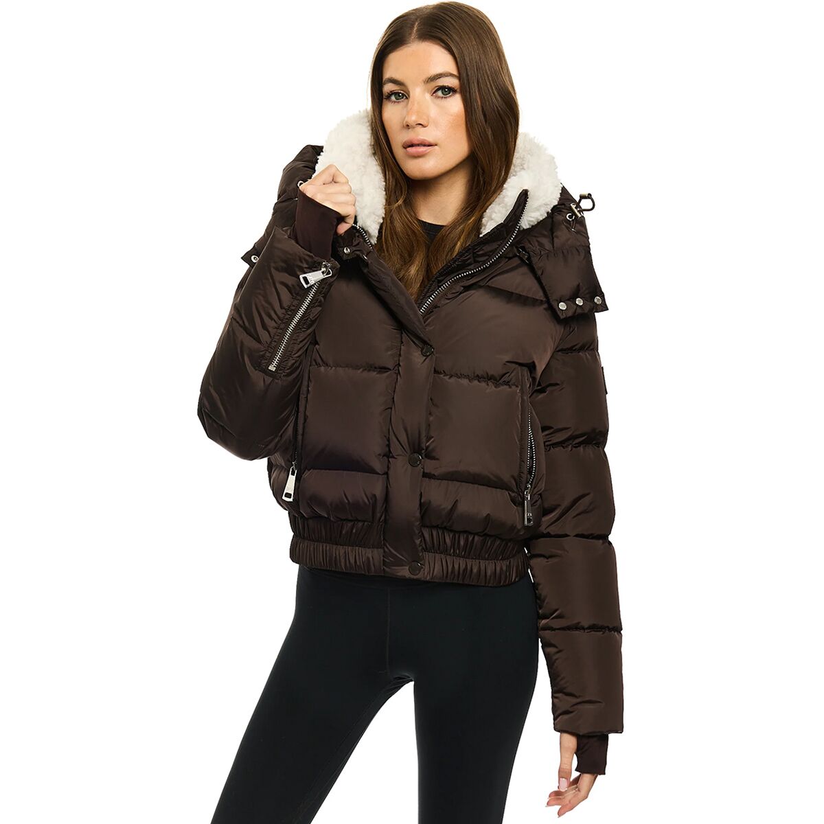 Image of SAM Tyler Jacket - Women's Cocoa/Oatmeal, S