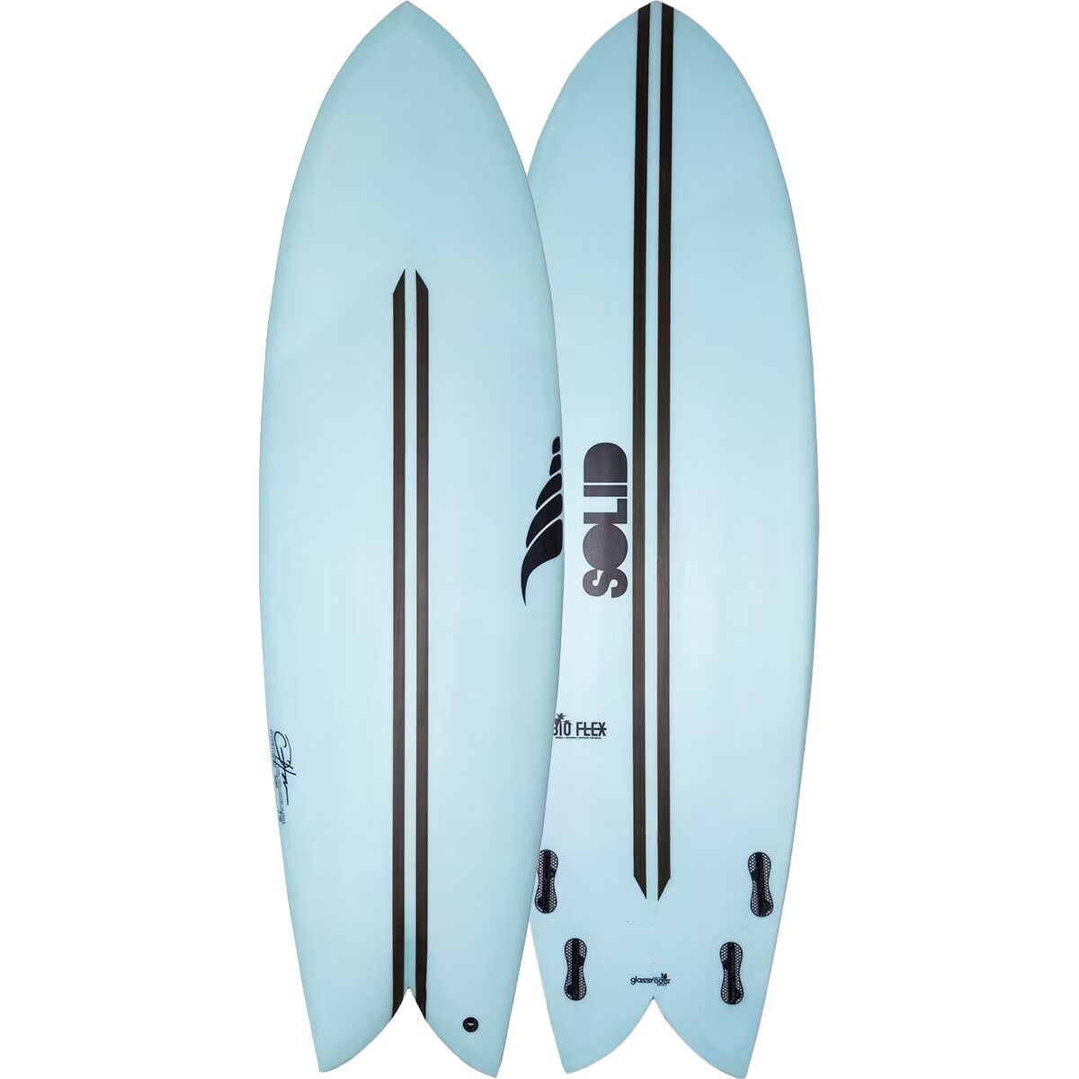 Solid Surfboards The Throwback Fish Surfboard