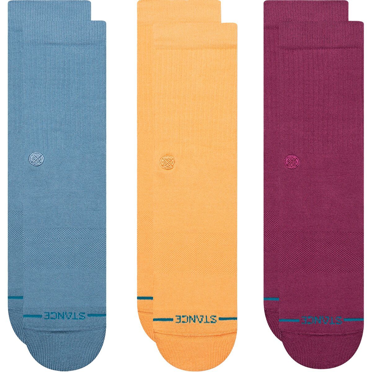 Stance Icon Sock - 3-Pack - Men's Dragon, M