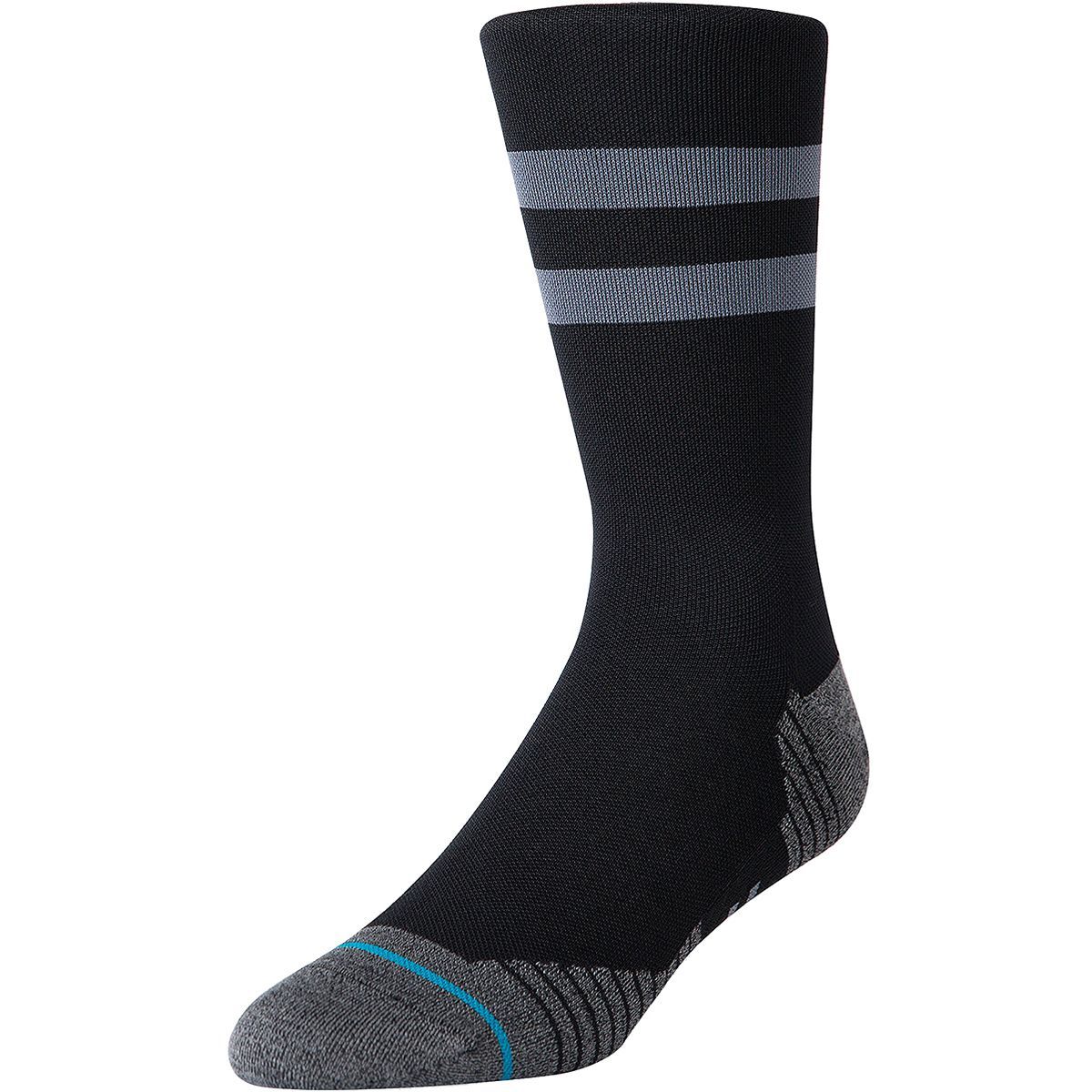 Stance Run Light Crew ST Sock Black, XL