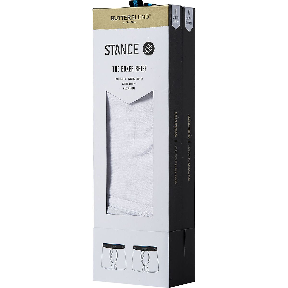 Stance Staple Butter Blend Wholester 6in Underwear - 2-Pack