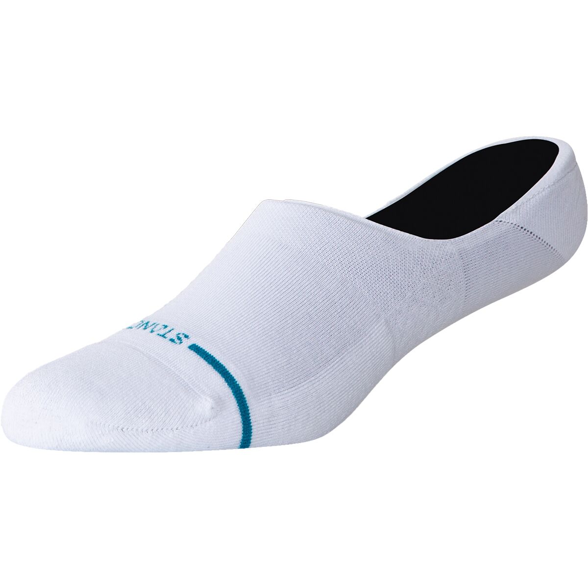 Image of Stance Icon No Show Sock - Men's White, S