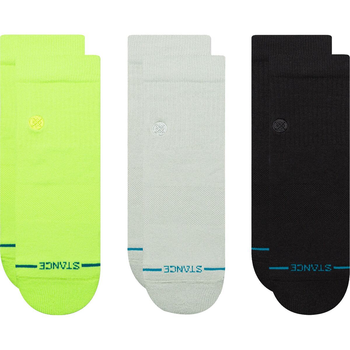 Stance Icon Quarter Sock - 3-Pack Multi, L