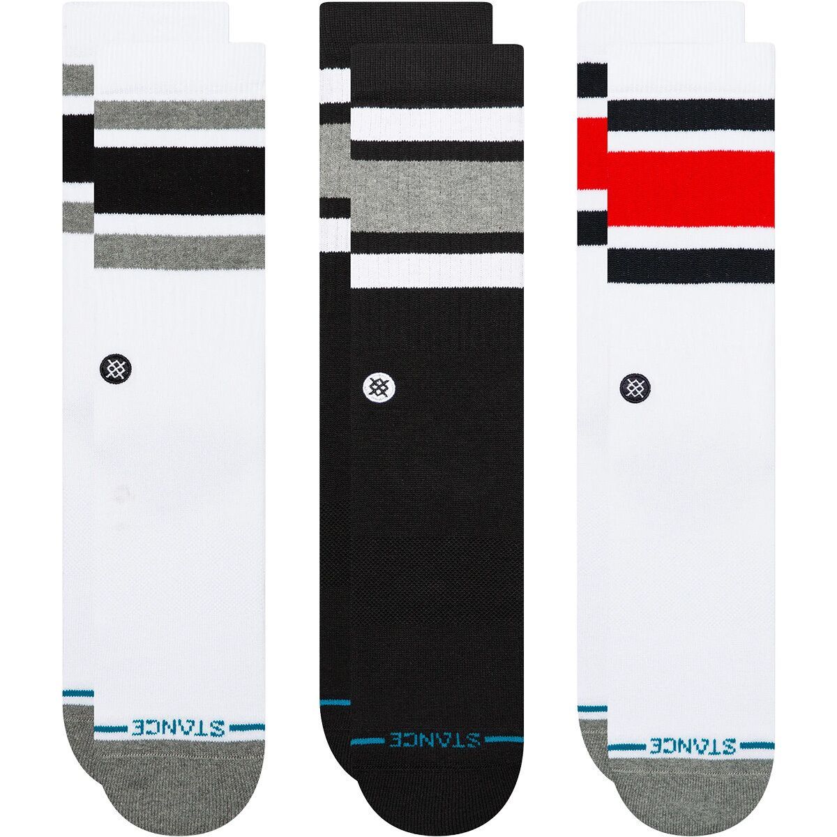 Stance The Boyd Sock - 3-Pack - Men's Multi, L