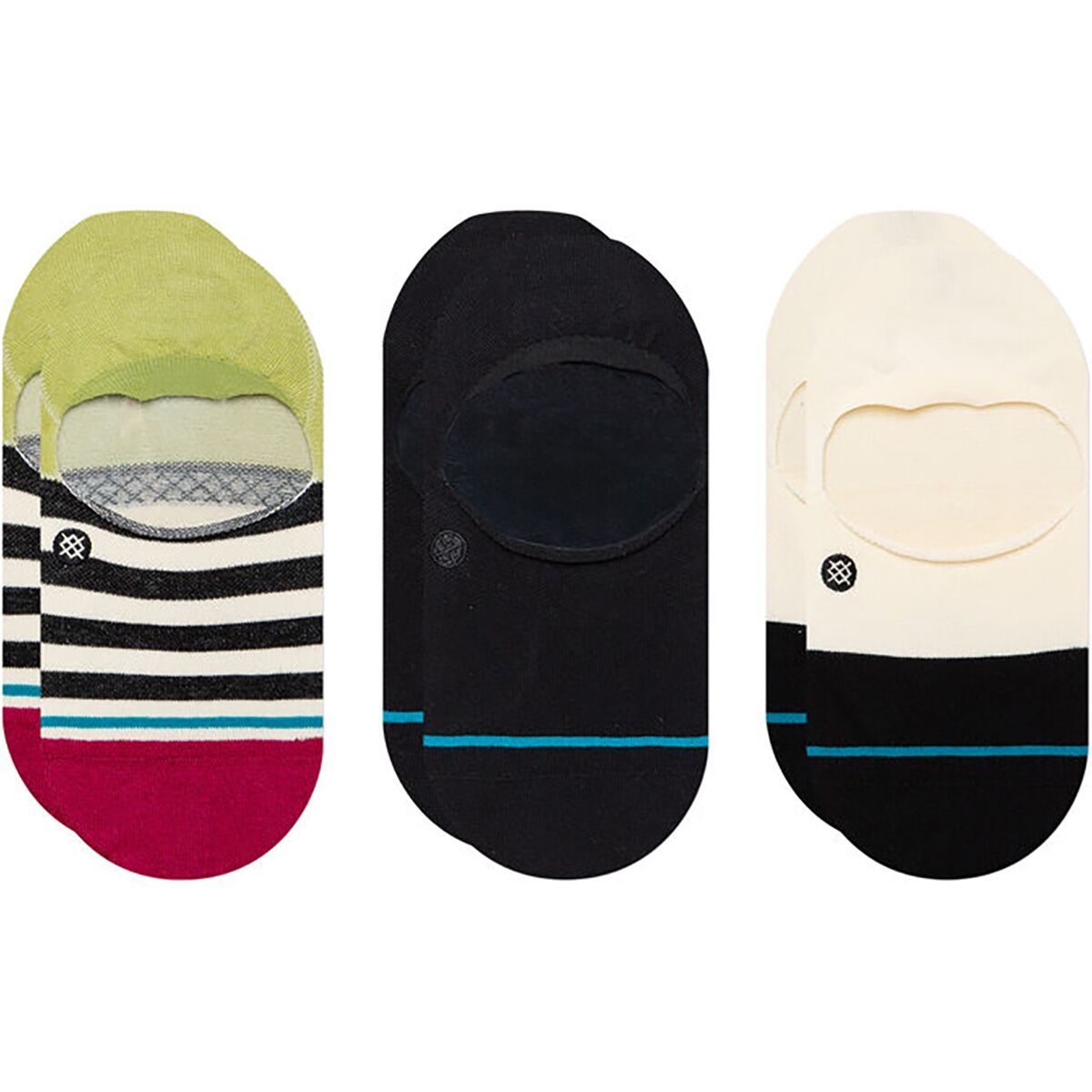 Stance Absolute No-Show Sock - 3-Pack - Women's Black, M