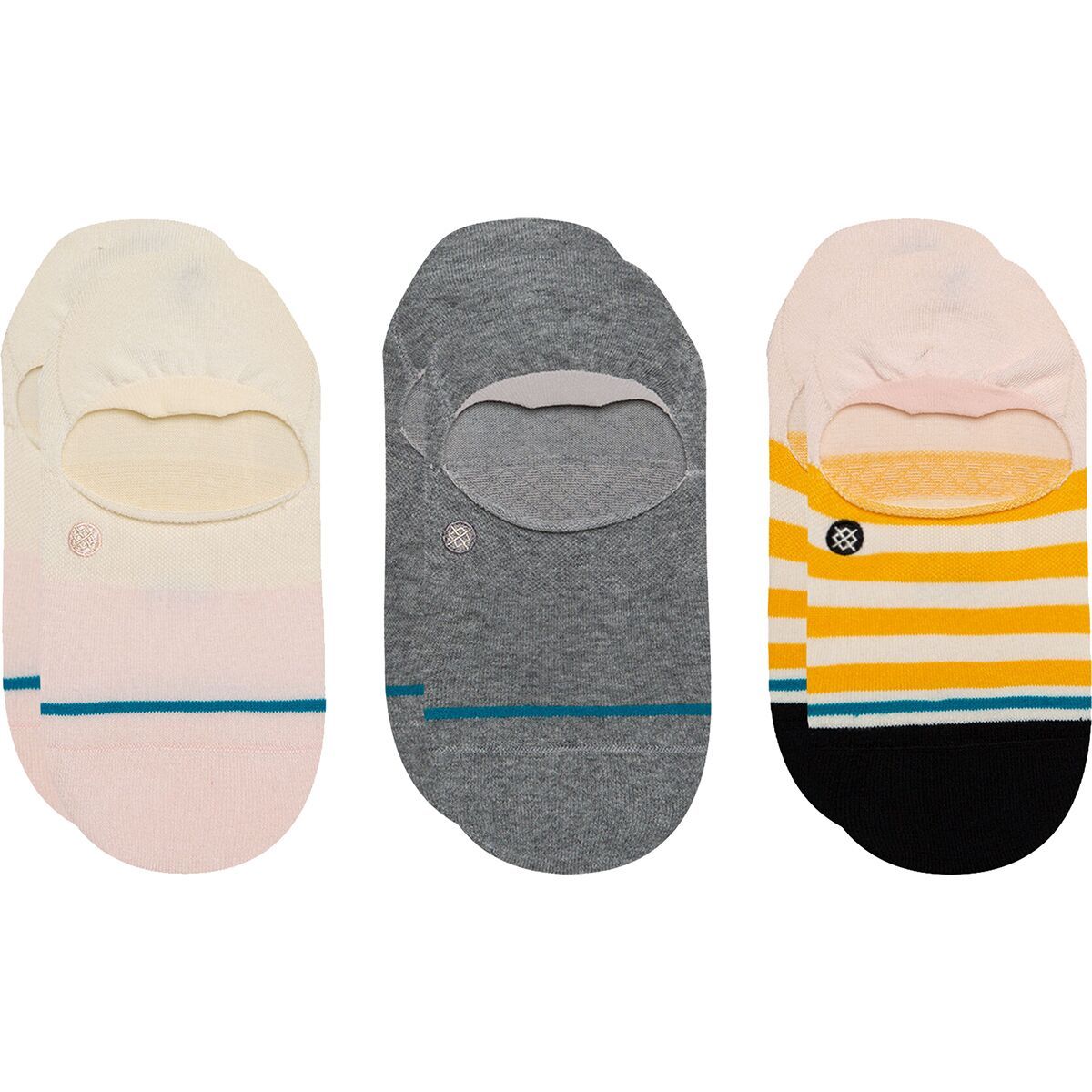 Stance Absolute No-Show Sock - 3-Pack - Women's Medium Pink, S