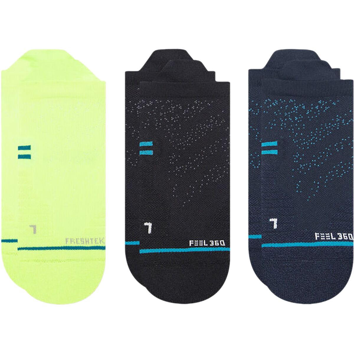 Stance Stance Athletic Tab Sock - 3-Pack Volt, L