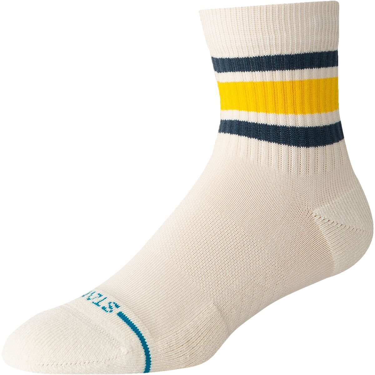 Stance Boyd Quarter Sock Cream, M
