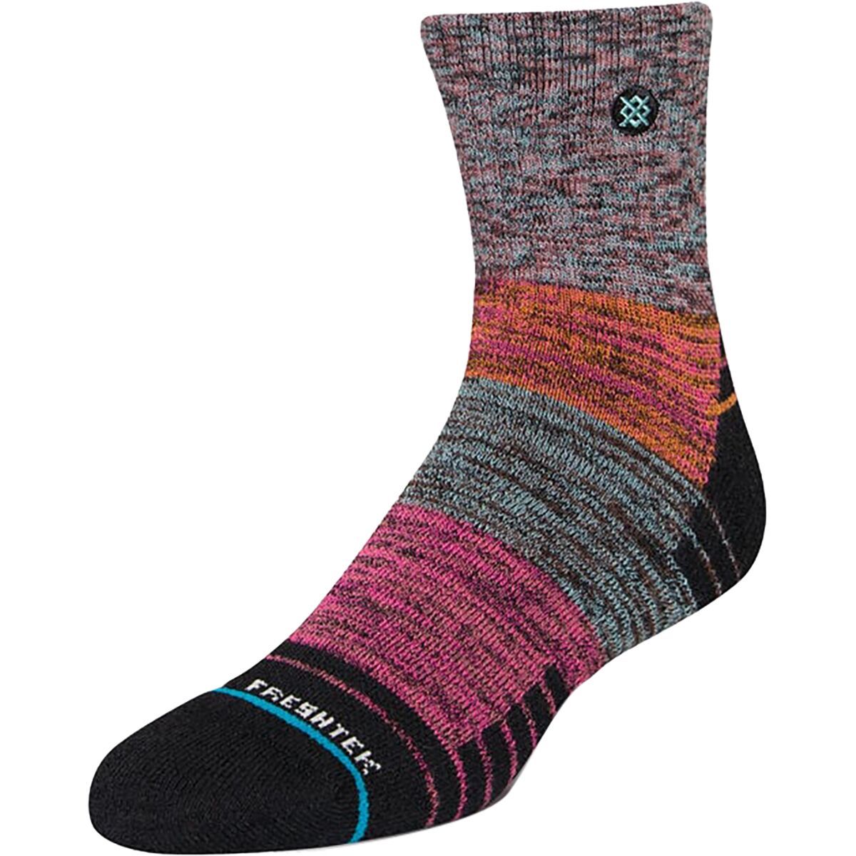 Stance Crossing Paths Quarter Hiking Sock Multi, M
