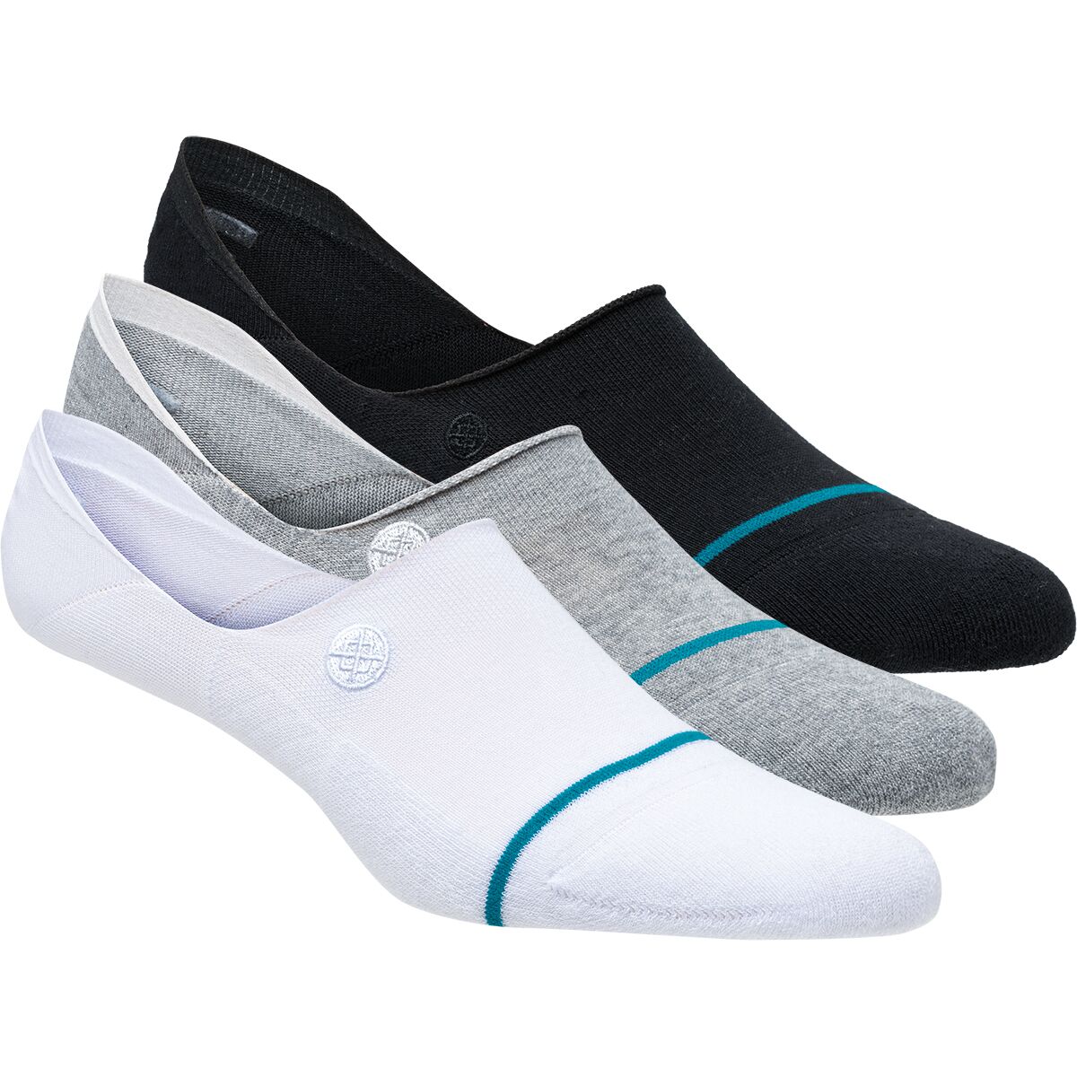 Image of Stance Icon No-Show Sock 3-Pack Multi, S