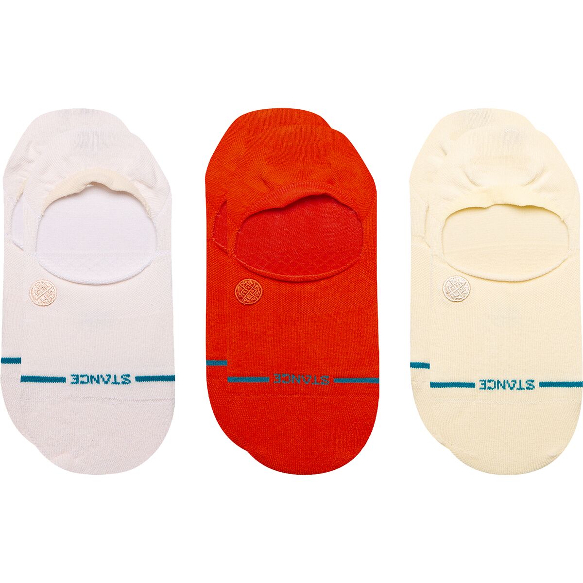 Image of Stance Icon No-Show Sock 3-Pack Pink Fade, M