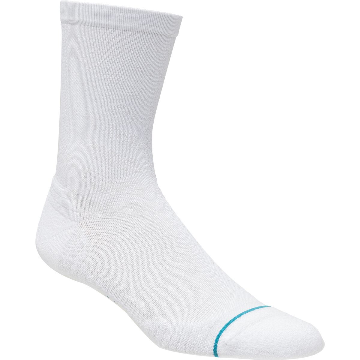 Stance Run Light Crew Sock White, M