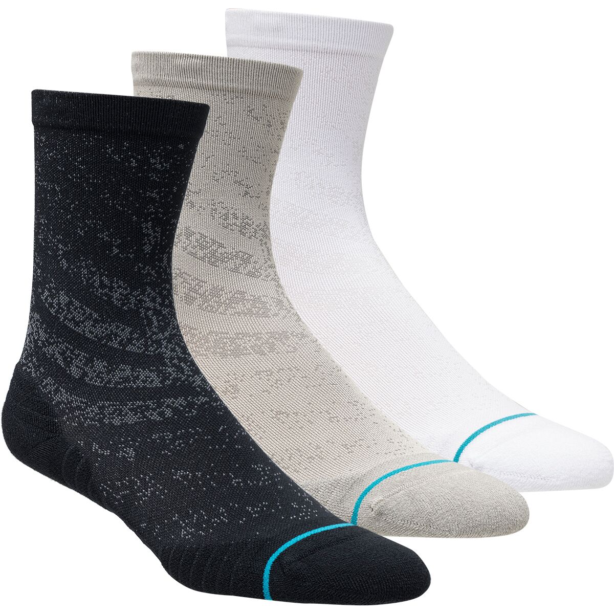 Stance Stance Run Light Crew Sock 3-Pack Multi, M