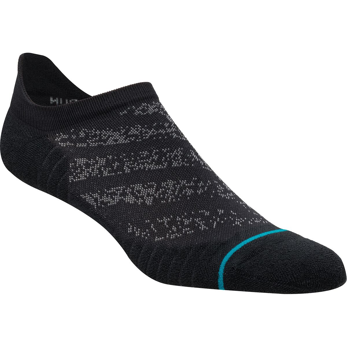Image of Stance Run Light Tab Sock Black, M