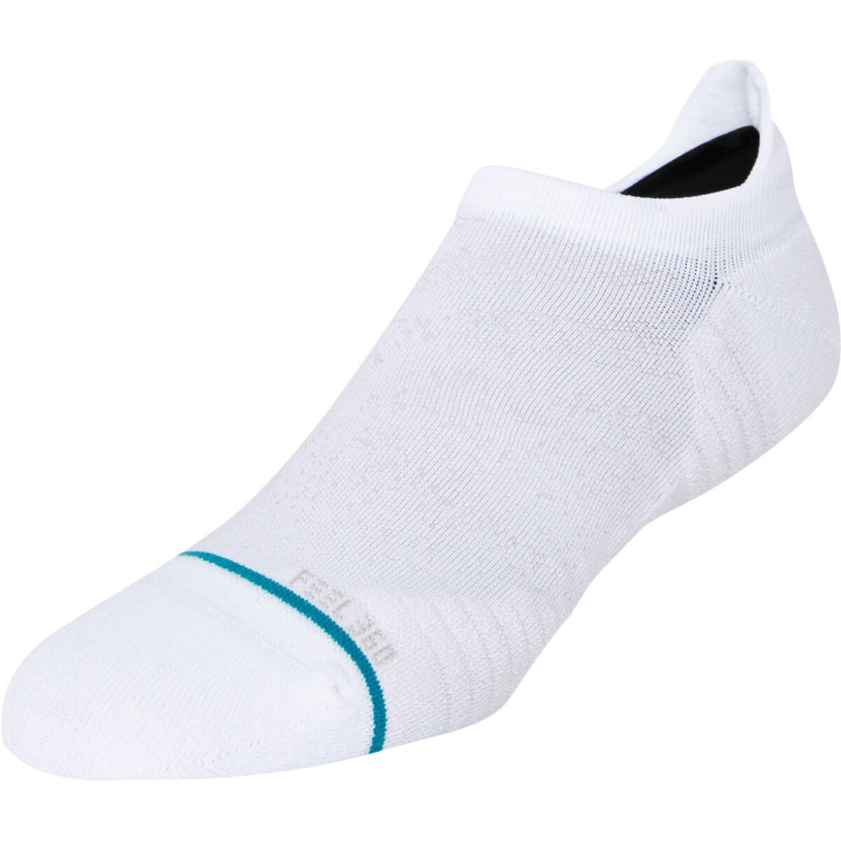 Image of Stance Run Light Tab Sock White, S