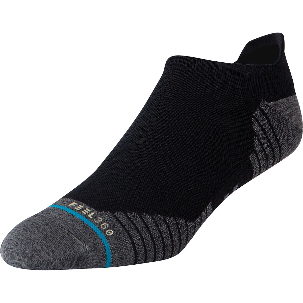 Image of Stance Run Ultra Light Tab Sock Black, L
