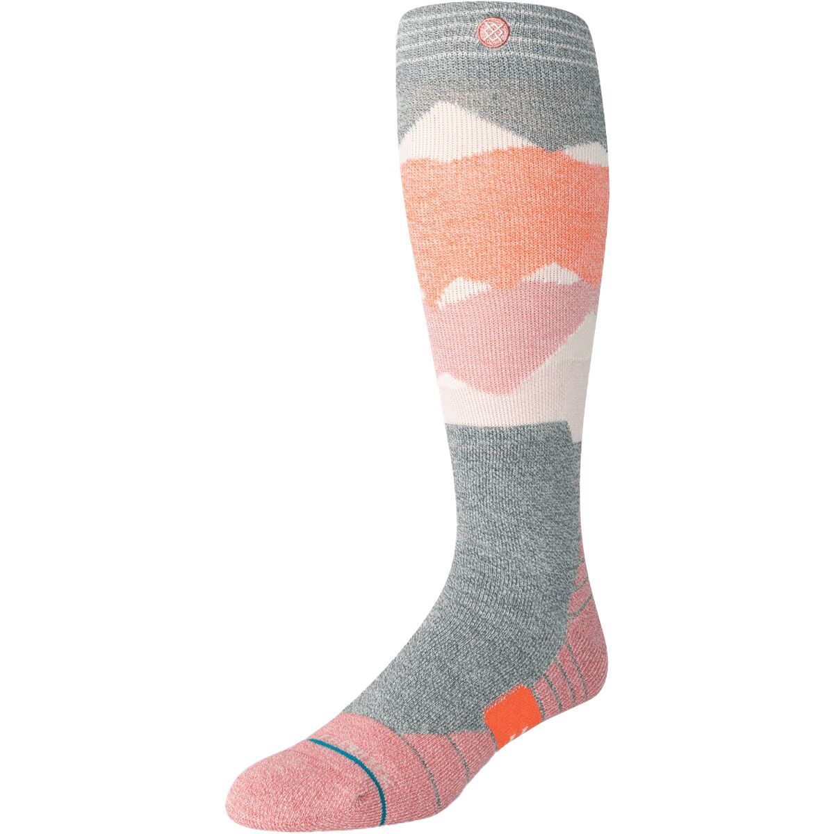 Stance Lonely Peaks Sock Dusty Rose, S