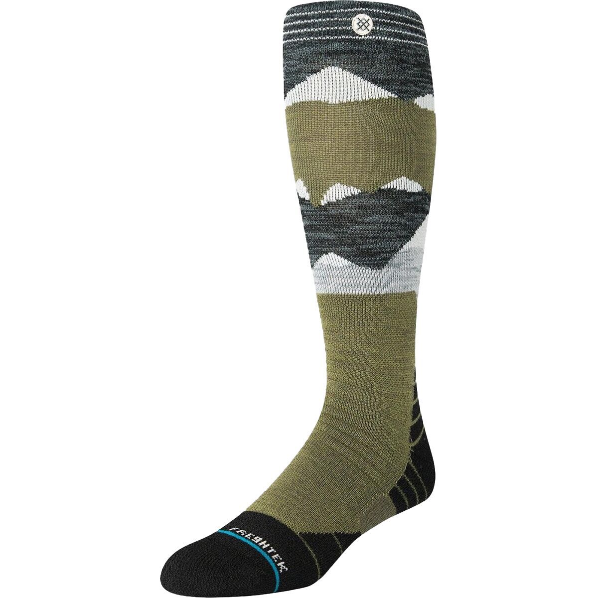 Stance Lonely Peaks Sock Teal, M