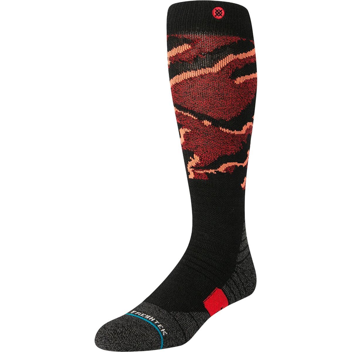 Stance Pelter Snow Sock Black, L
