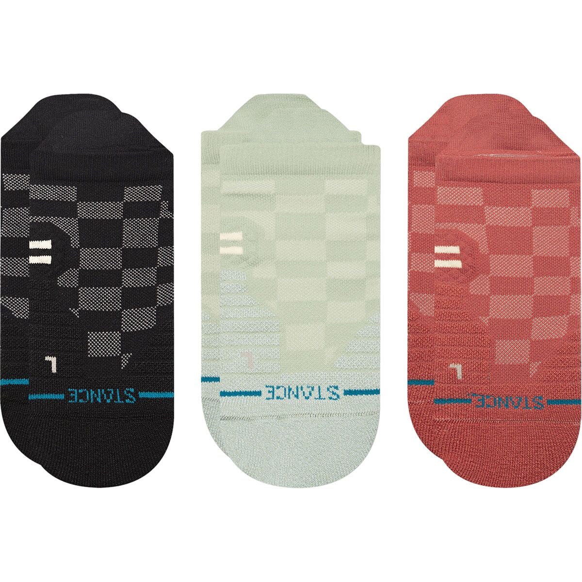 Image of Stance Down Hill Sock - 3-Pack Checker, L