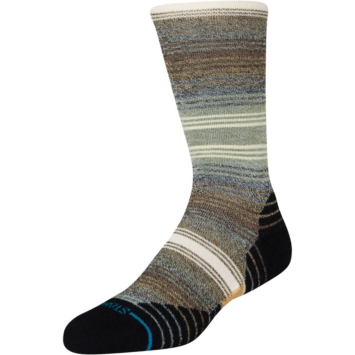 Stance High Peak Sock Green, M