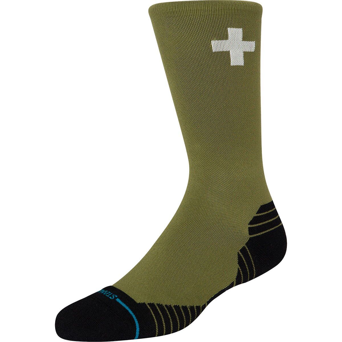 Stance Lonely Canyon Crew Sock Green, L