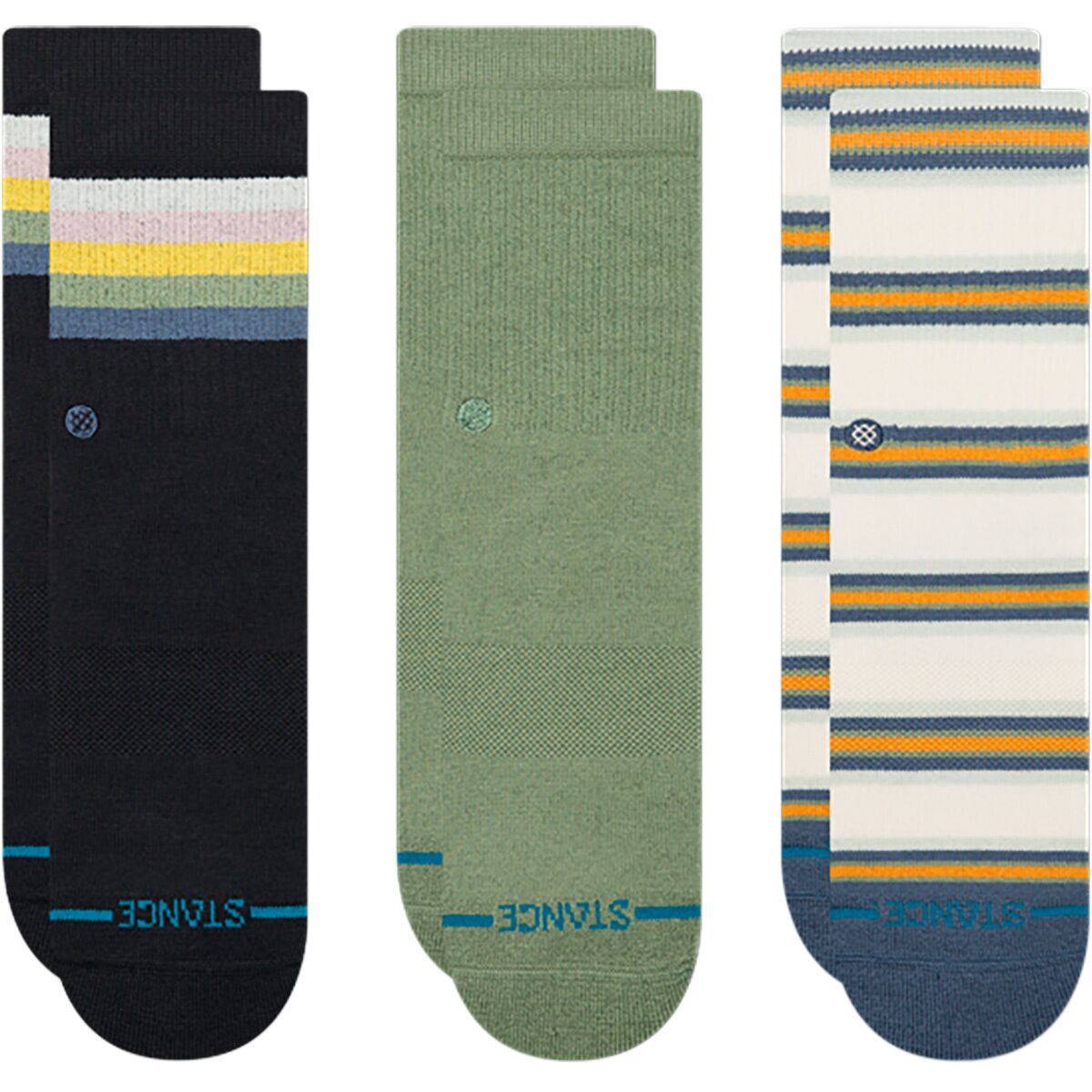 Image of Stance Maliboo Sock - 3-Pack - Kids' Multi, L