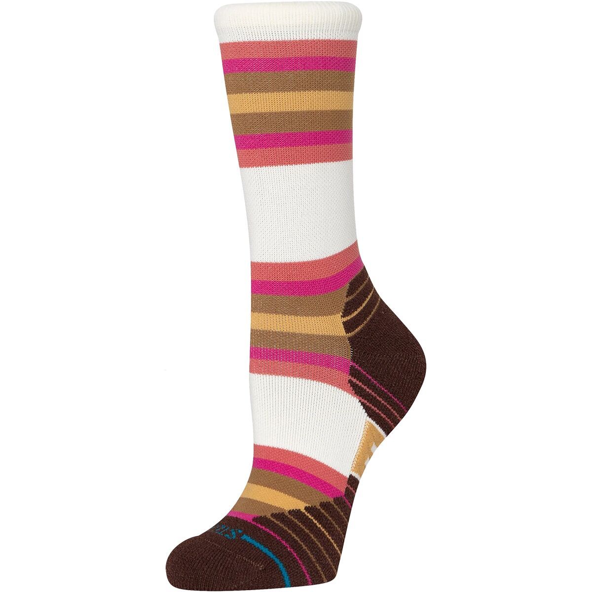 Stance Steady Crew Sock Magenta, M