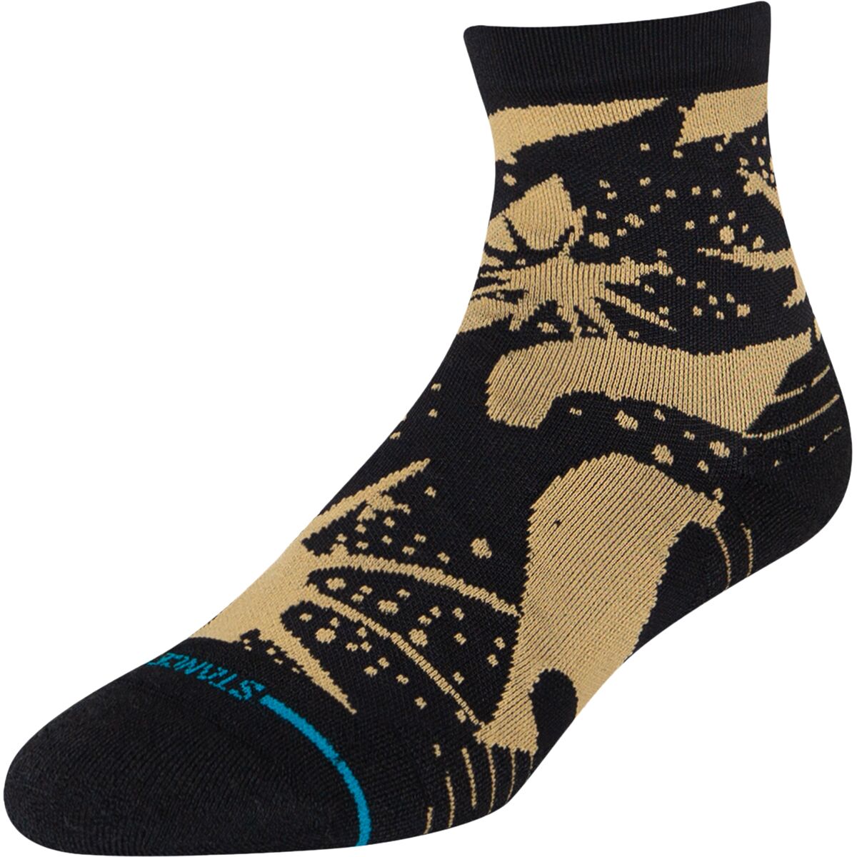 Stance Stance Sun Dust Quarter Sock Black/Brown, M