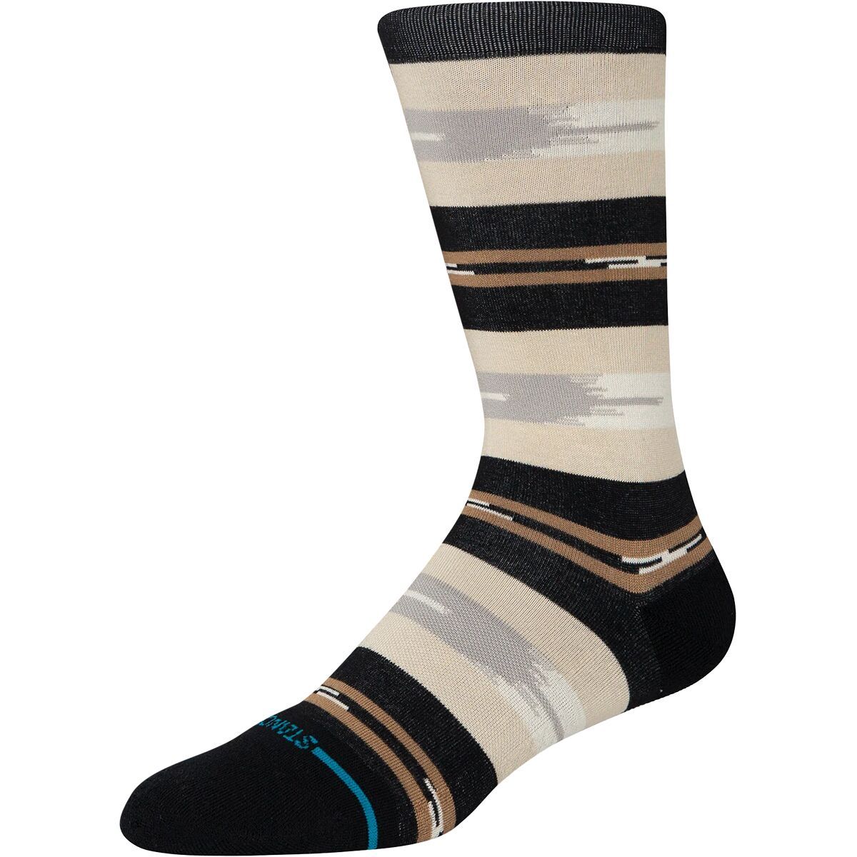 Stance Trail Bound Crew Sock Black, M