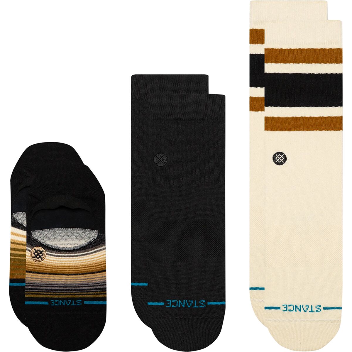 Stance Stance Icon Series Sock - 3-Pack Multi, M