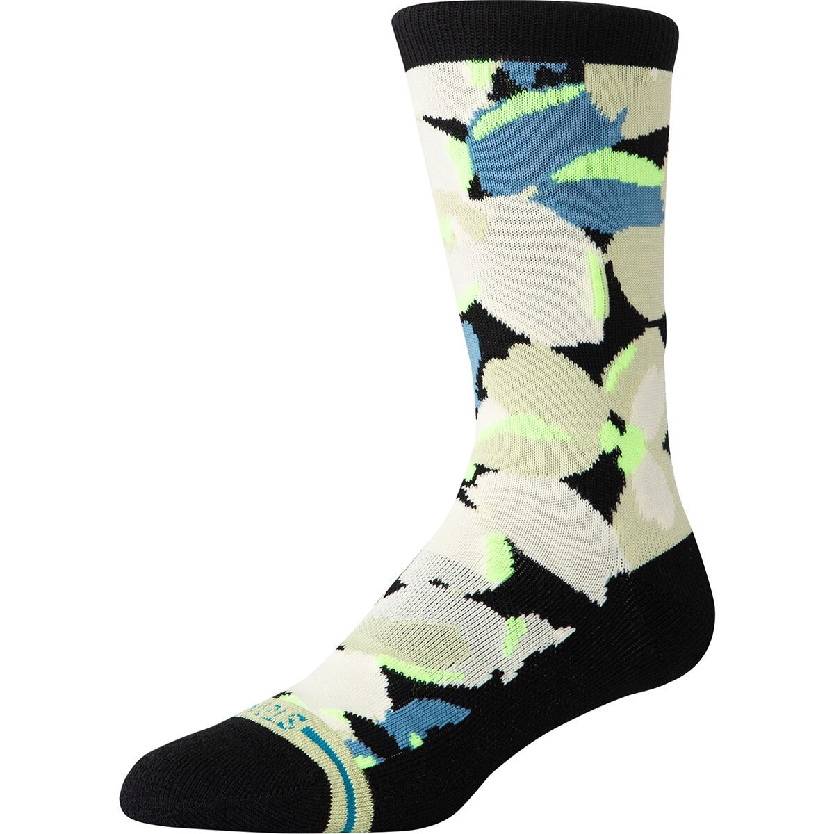 Stance Pedler Crew Sock Black, L